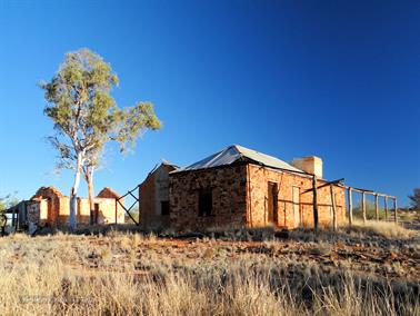 Abandoned homestead on the road to the Kennedy Range from Mt. Augustus, Upper Gascoyne, Western Australia